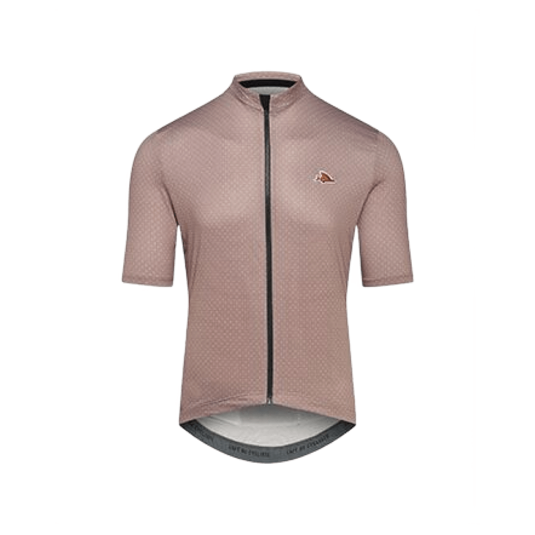 Café du Cycliste Men's Fleurette Jersey Oyster Grey / XS Apparel - Clothing - Men's Jerseys - Road