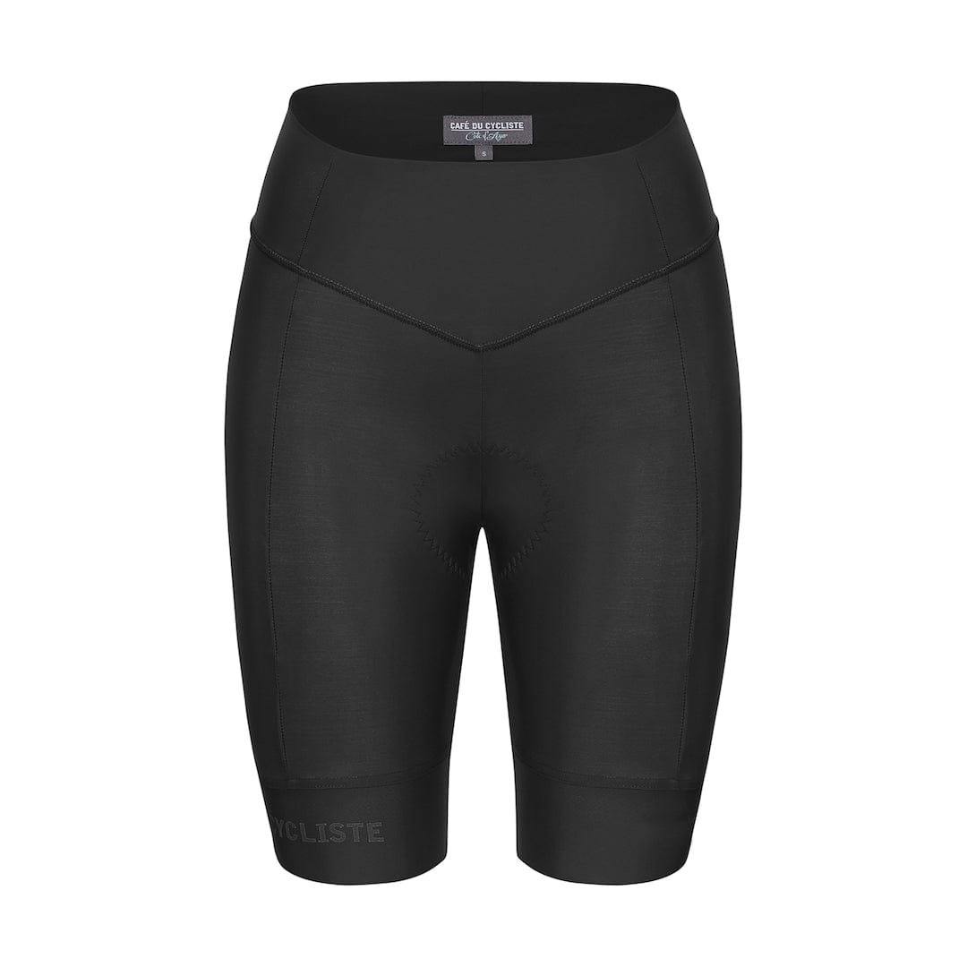 Café du Cycliste Women's Celine Shorts Super Black / XS Apparel - Clothing - Women's Shorts - Road