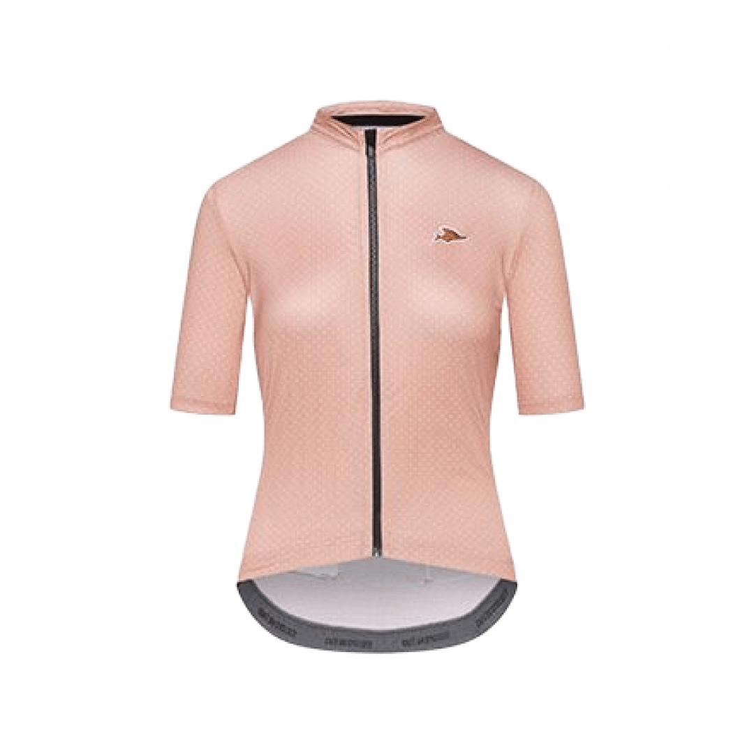 Café du Cycliste Women's Fleurette Jersey Rose Sand / XS Apparel - Clothing - Women's Jerseys - Road