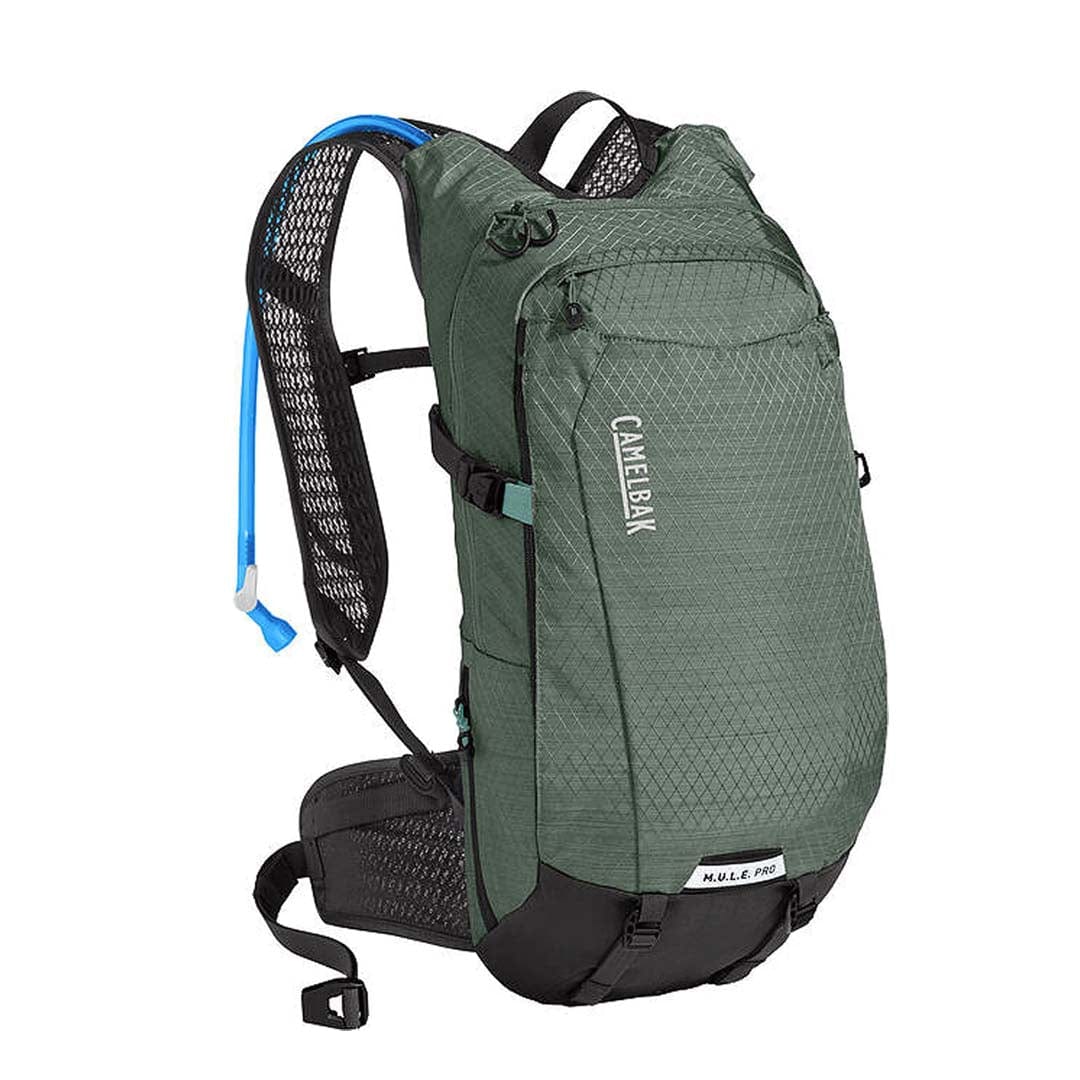 Camelbak M.U.L.E. Pro 14 100 oz Green/Black Accessories - Bags - Hydration Packs