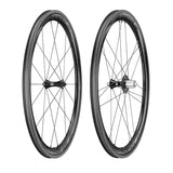 Campagnolo Bora WTO 45 Dark Campagnolo, Bora WTO 45 Dark, Wheel, Front and Rear, 700C / 622, Holes: F: 18, R: 21, QR, F: 100, R: 130, Rim, Campagnolo, Set / 700 Wheels