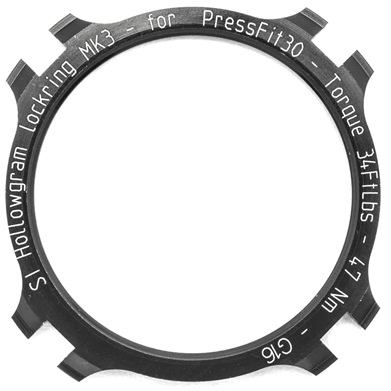 Cannondale Hollowgram Spider Lockring Si Parts - Chainrings
