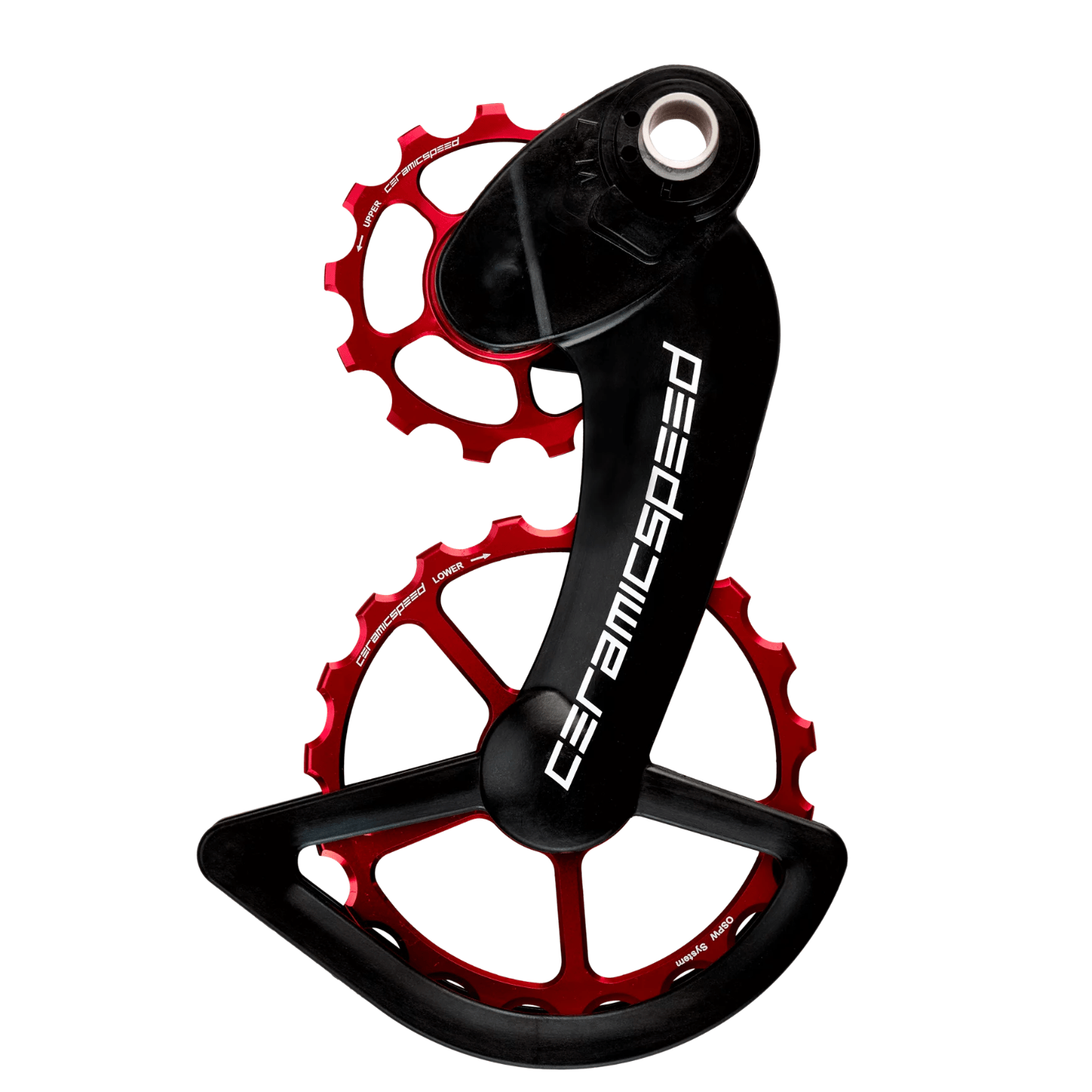 CeramicSpeed OSPW Campy 12S Coated Red Parts - Pulley Wheels