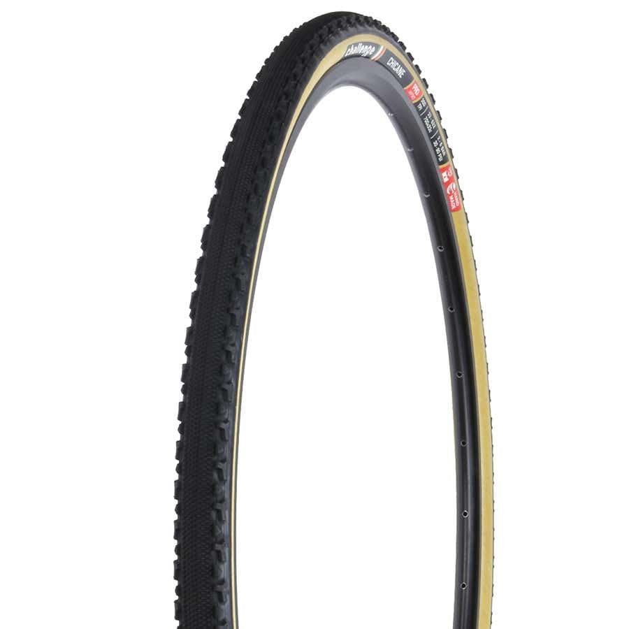 Challenge Chicane Pro Clincher Challenge, Chicane Pro, Tire, 700x33C, Folding, Clincher, Natural, SuperPoly, PPS, 300TPI, Tanwall / 700 Gravel Tires