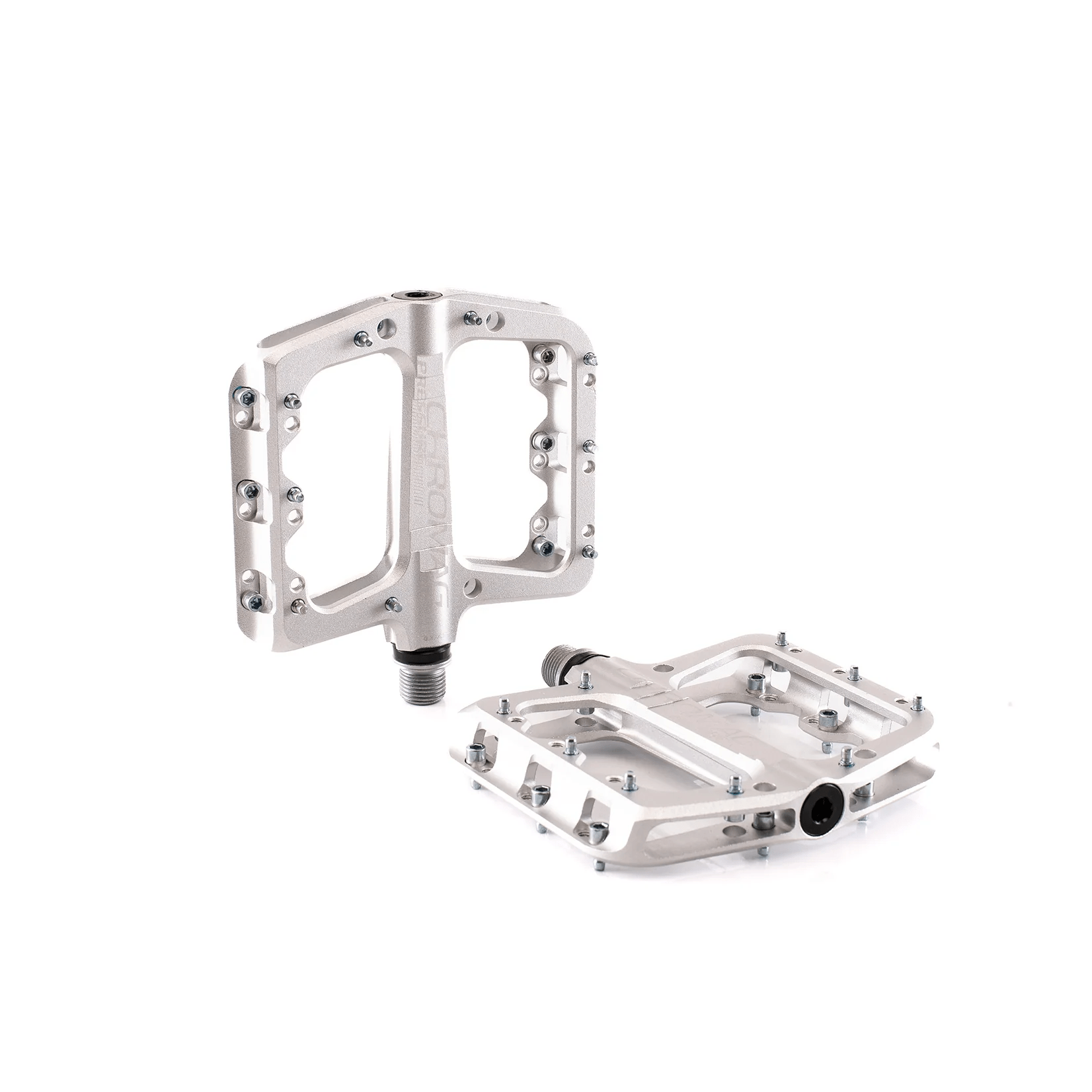 Chromag Pressure Pedal Silver Parts - Pedals - Road