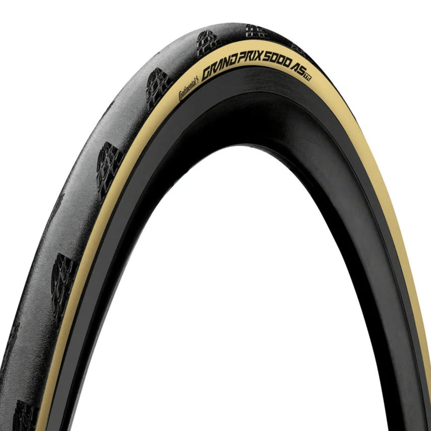 Continental Grand Prix 5000 All Season TR Tubeless Tire Black/Cream / 700c x 25mm Parts - Tires - Road