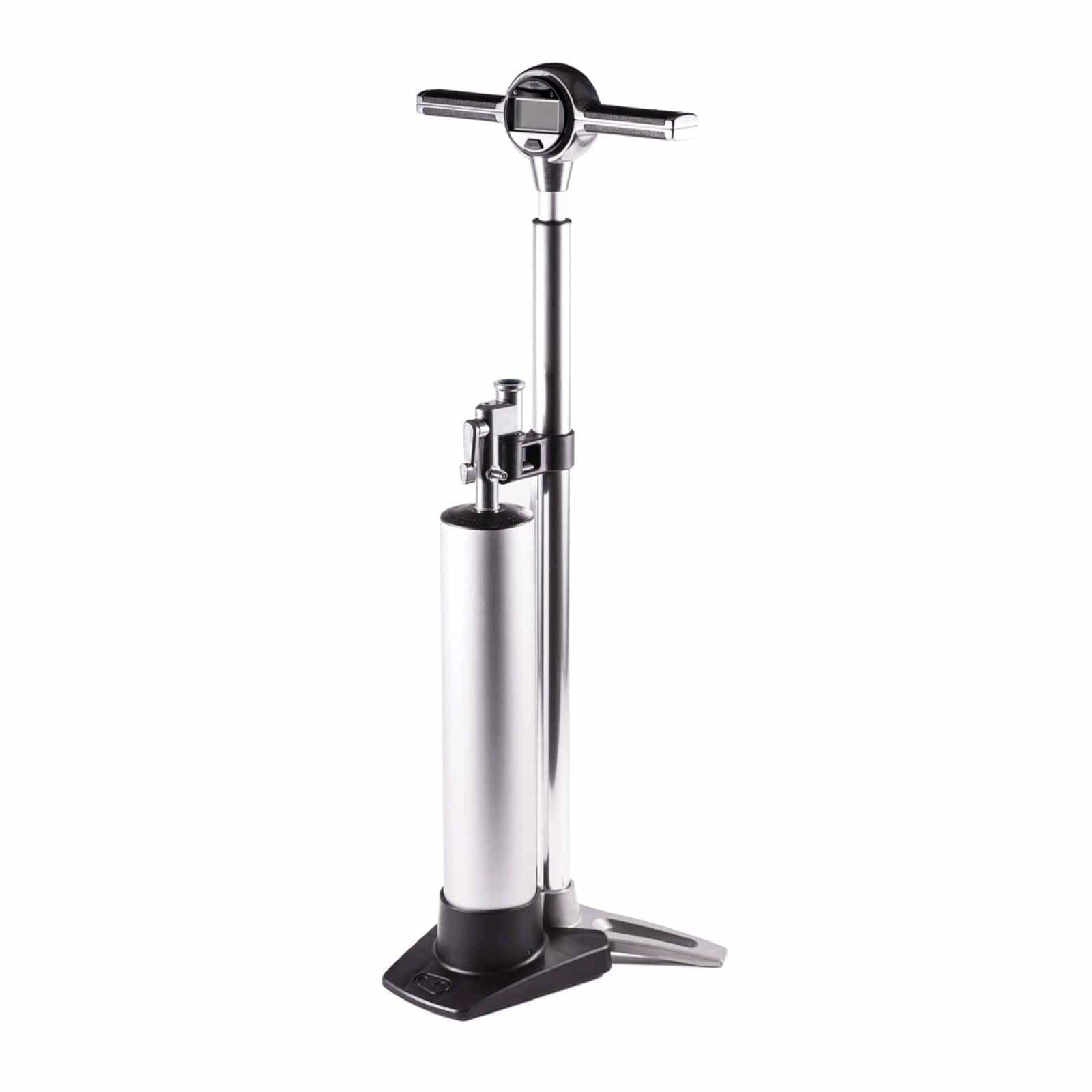 Crankbrothers Klic Floor Pump with Analog Gauge Silver Accessories - Pumps