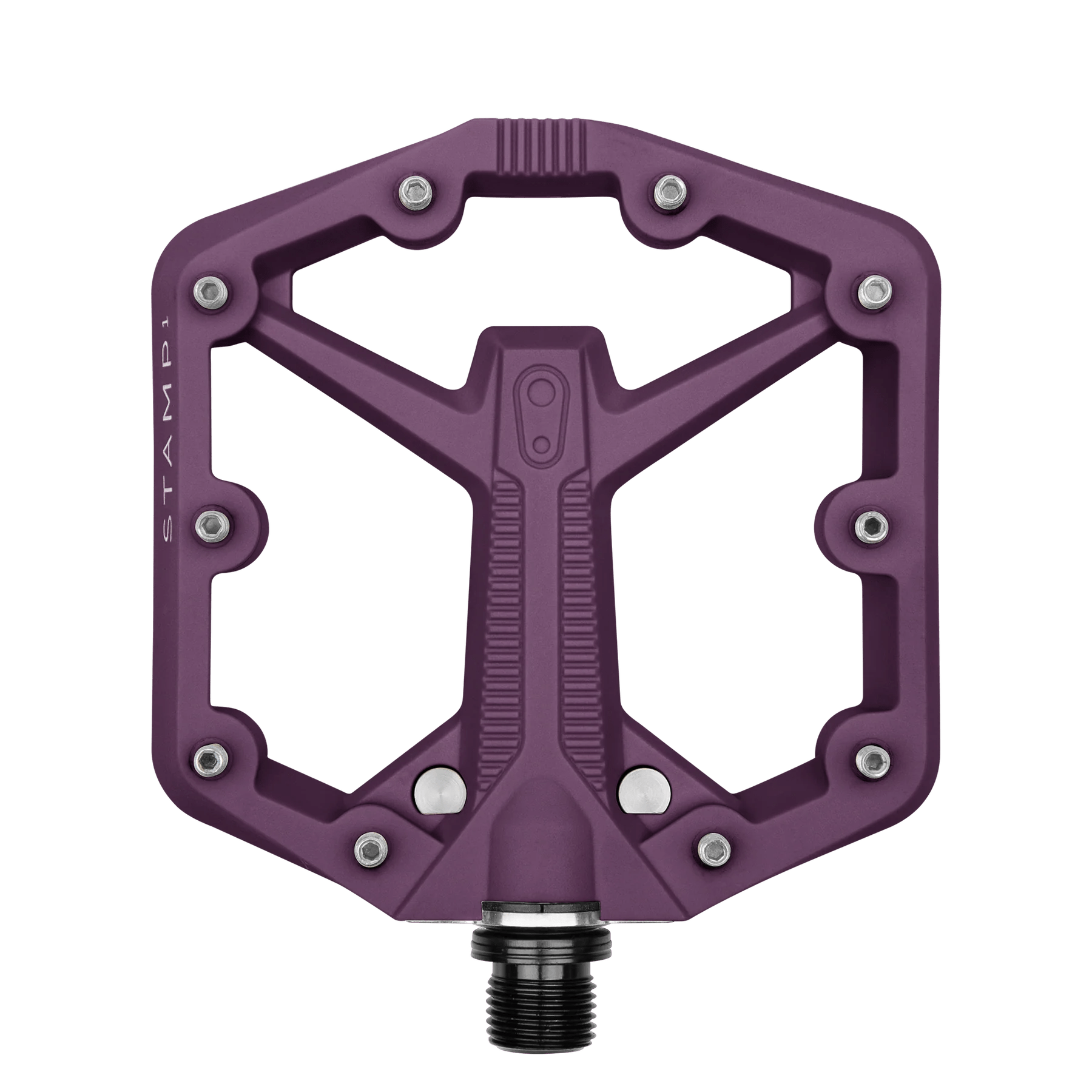 Crankbrothers Stamp 1 Gen 2 Pedal Purple / Small Parts - Pedals - Mountain - Flats