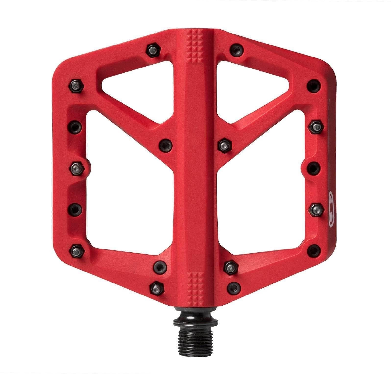 Crankbrothers Stamp 1 Pedal Red / Large Parts - Pedals - Mountain - Flats