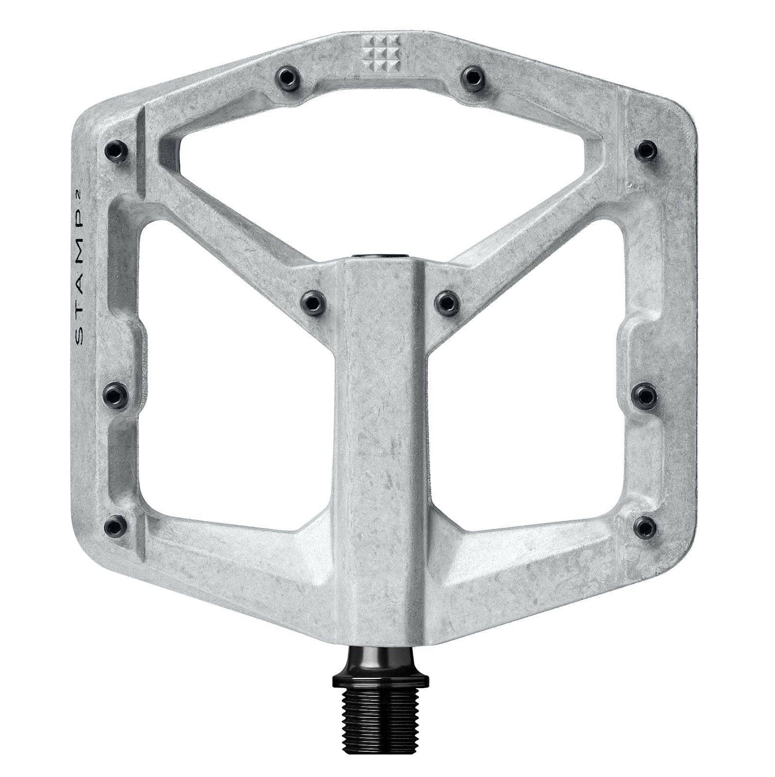 Crankbrothers Stamp 2 Pedal Raw / Large Parts - Pedals - Mountain - Flats