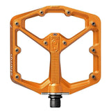 Crankbrothers Stamp 7 Pedal Orange / Large Parts - Pedals - Mountain - Flats