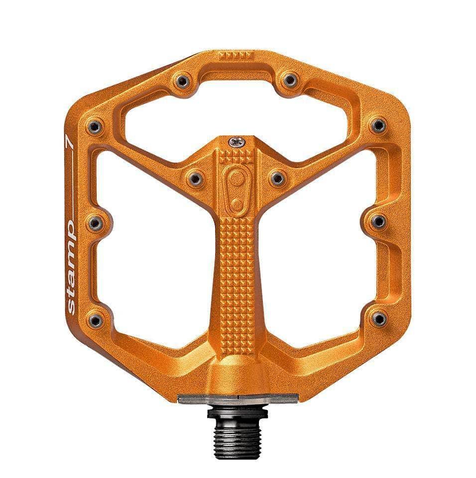 Crankbrothers Stamp 7 Pedal Orange / Small Parts - Pedals - Mountain - Flats