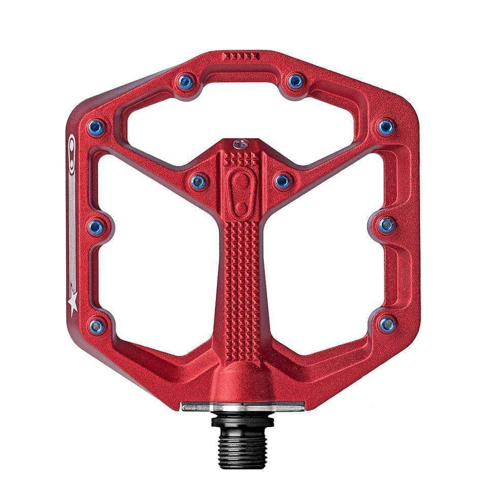 Crankbrothers Stamp 7 Pedal Red / Small Parts - Pedals - Mountain - Flats