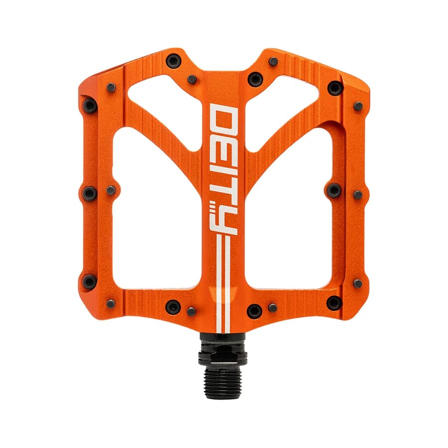 Deity Bladerunner Orange, Pair Platform Pedals