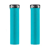 Deity Slimfit Grips Turquoise / 132mm Parts - Handlebar Grips