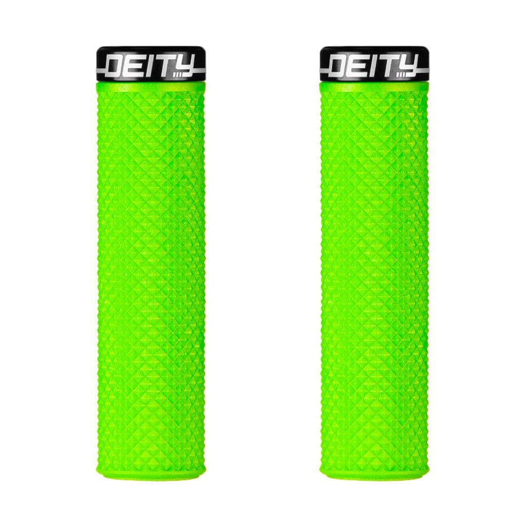 Deity Supracush Grips Green Parts - Handlebar Grips