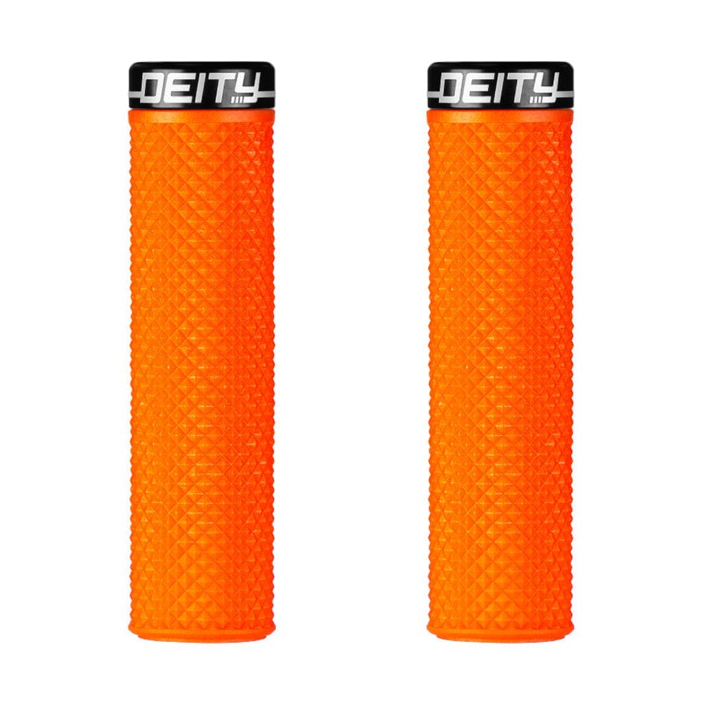 Deity Supracush Grips Orange Parts - Handlebar Grips