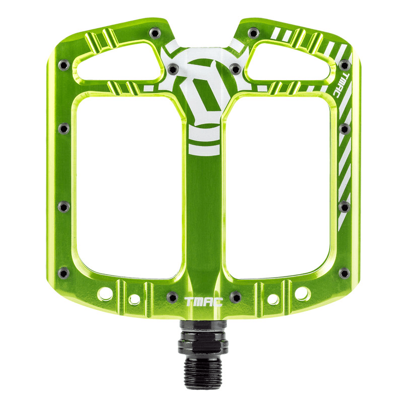 Deity TMAC Pedals Green Platform Pedals