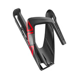 Elite Ala Composite Bottle Cage Gloss Black/Red Graphic Accessories - Bottle Cages