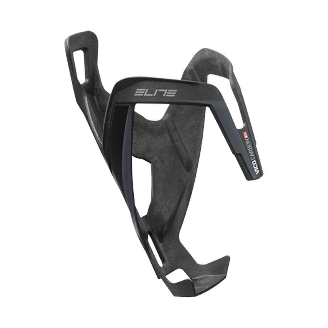 Elite Vico Carbon Bottle Cage Matte Black/Black Graphic Accessories - Bottle Cages