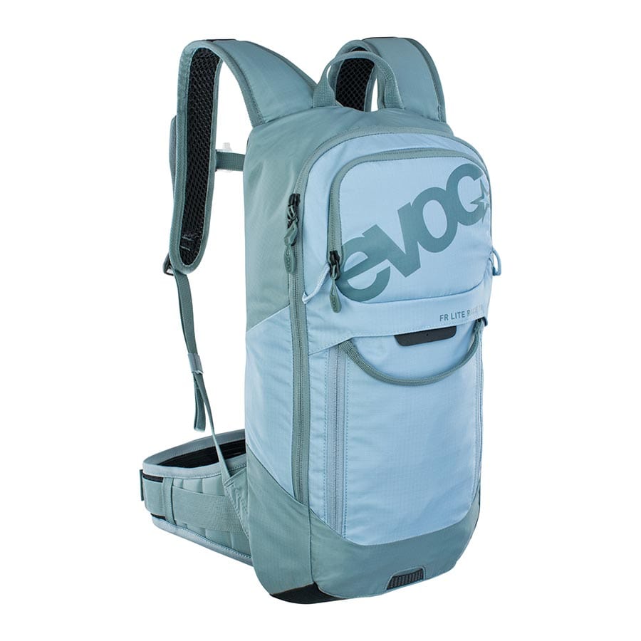 EVOC FR Lite Race Steel/Copen Blue, S / S Protector Backpacks