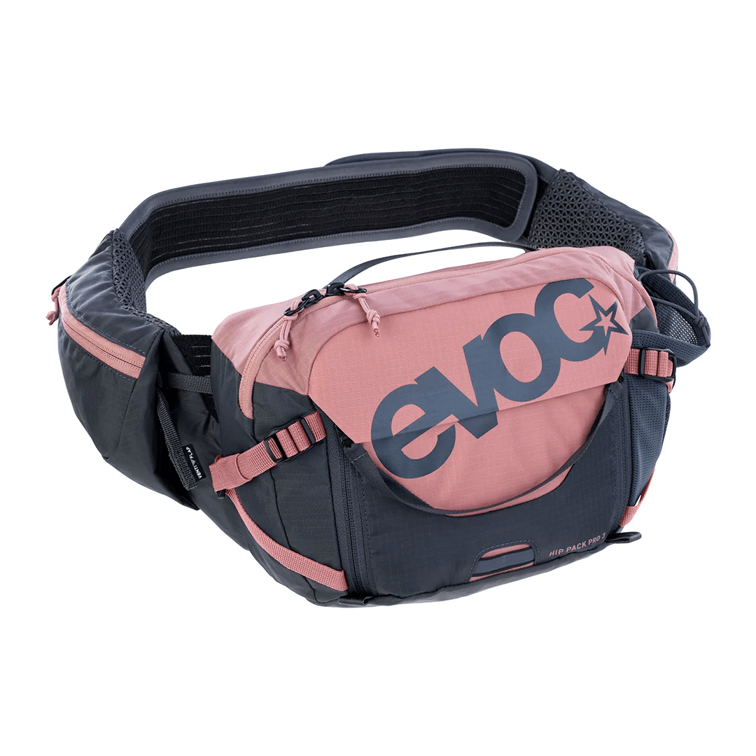 EVOC Hip Pack Pro 3 Dusty Pink/Carbon Grey Hip Packs