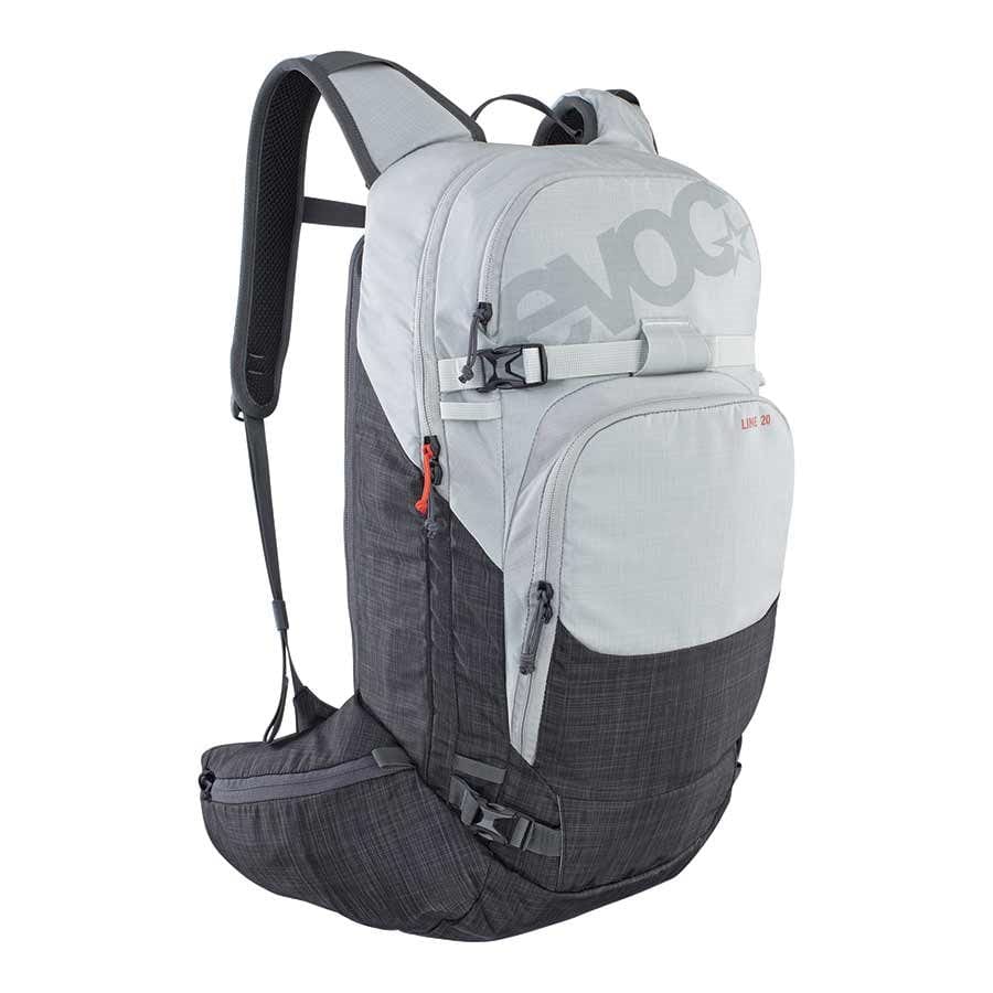 EVOC Line 20 Backpack, 20L, Silver/Heather Carbon Grey Snow Backpacks