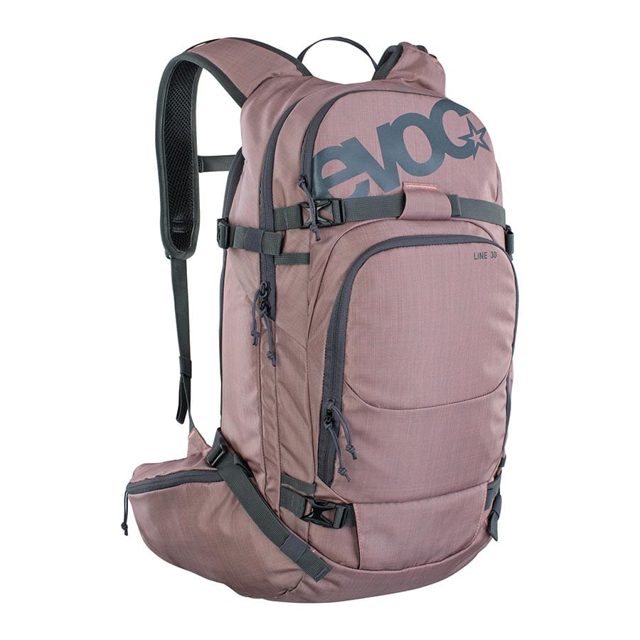 EVOC Line 30 Snow Backpack, 30L, Dusty Pink Snow Backpacks