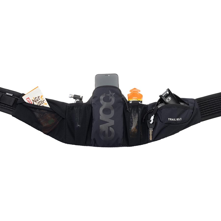 EVOC Trail Belt EVOC, Trail Belt, Hip Pack, 0.8L, Black Hip Packs