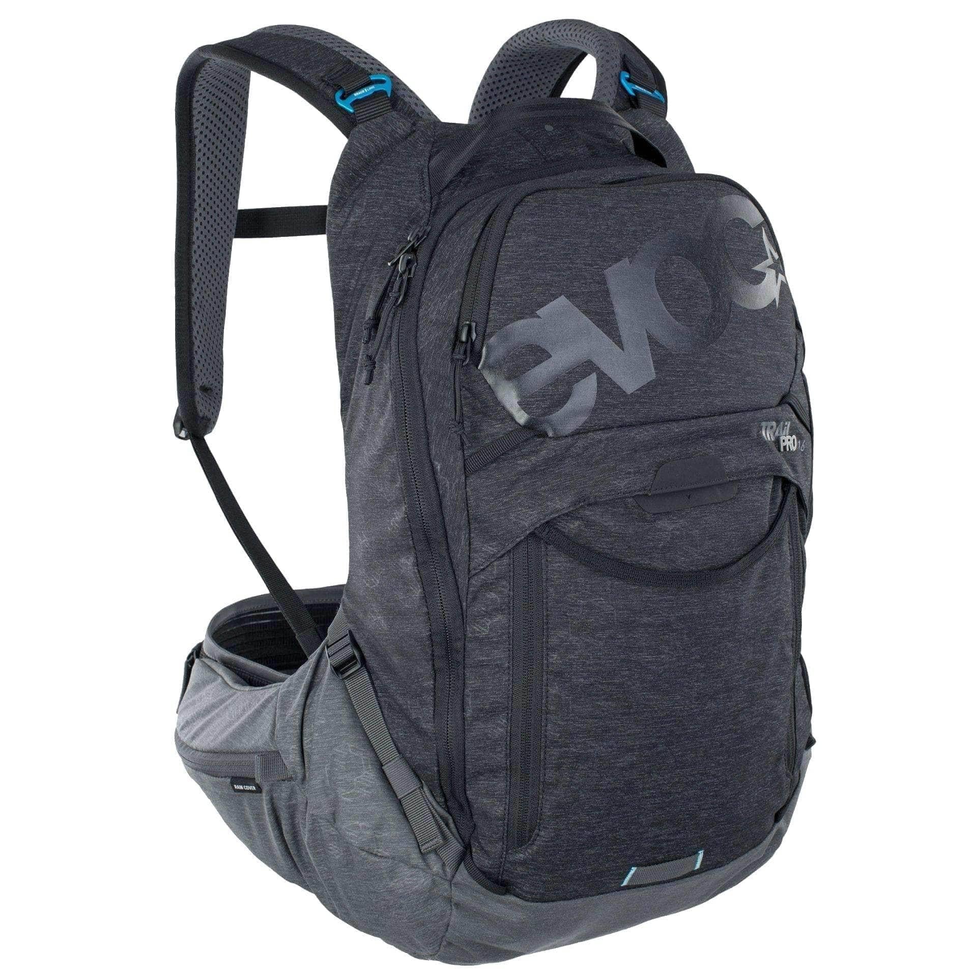EVOC Trail Pro 16 Protector Backpack Carbon/Grey / S/M Protector Backpacks