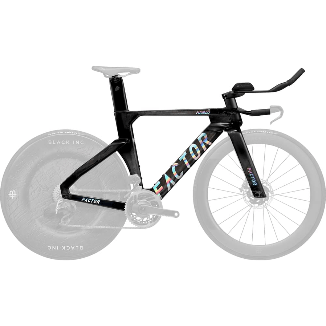 Factor HANZŌ Frameset Chrome / S Bikes - Frames - Triathlon
