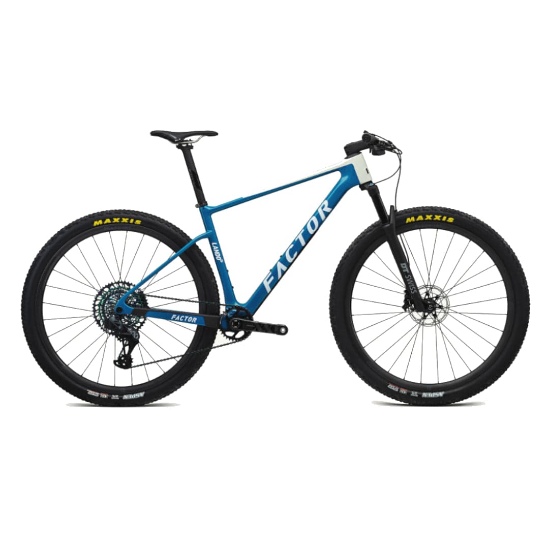 Factor LANDO HT XX1 AXS Vintage Blue / XS Bikes - Mountain