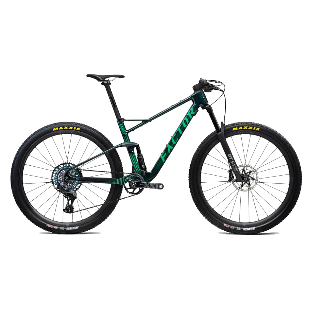 Factor LANDO XC XX1 AXS Crystal green / S Bikes - Mountain