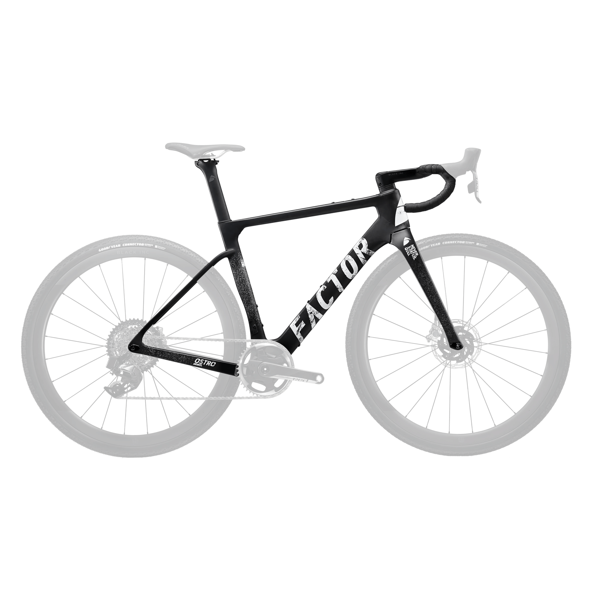 Factor OSTRO Gravel Frameset Naked Grunge / 49cm Bikes - Frames - Gravel