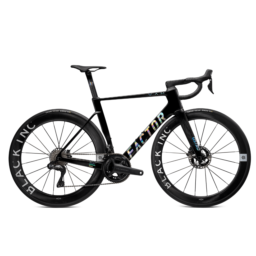 Factor OSTRO VAM 2.0 Ultegra Di2/Black Inc 45 Gloss Chrome / 49cm Bikes - Road