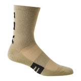 Fox Racing 6" Flexair Merino Sock Bark / S/M Apparel - Clothing - Socks