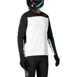 Fox Racing Defend Delta LS Jersey White / Small Apparel - Clothing - Men's Jerseys - Mountain