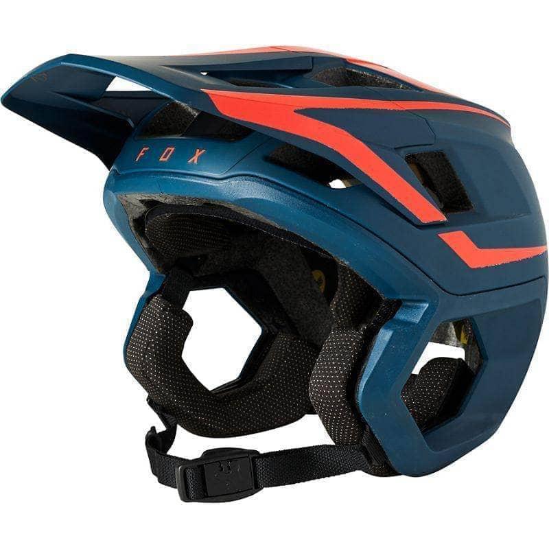 Fox Racing Dropframe Pro Helmet Driver Dark Indigo / Small Apparel - Apparel Accessories - Helmets - Mountain - Open Face