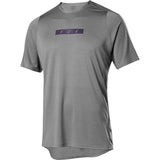 Fox Racing Flexair Delta SS Jersey Pewter / S Apparel - Clothing - Men's Jerseys - Mountain