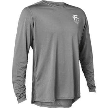 Fox Racing Ranger Big F LS Jersey Dark Grey / S Apparel - Clothing - Men's Jerseys - Mountain