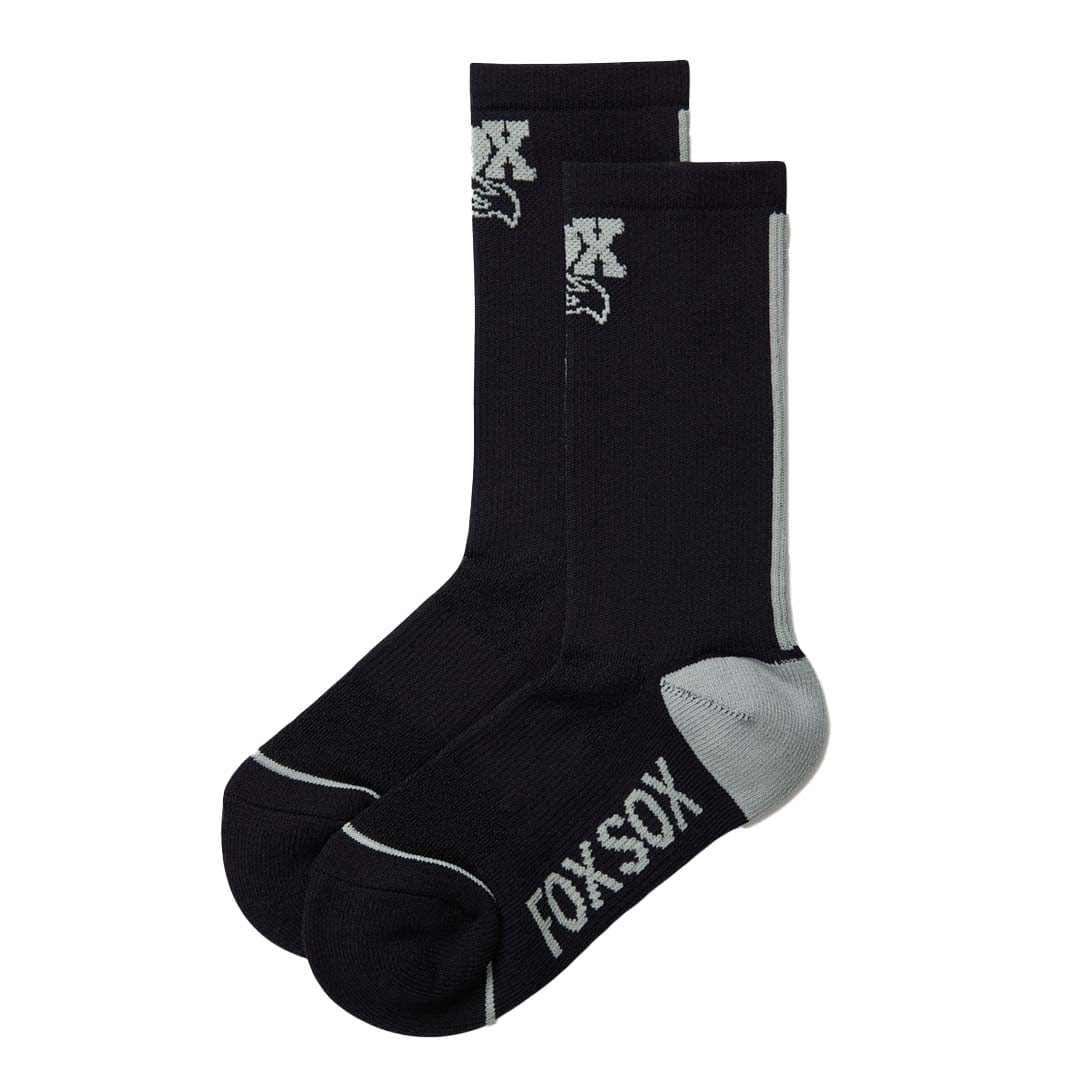 Fox Racing Transfer Coolmax 7" Sock Black / S/M Apparel - Clothing - Socks