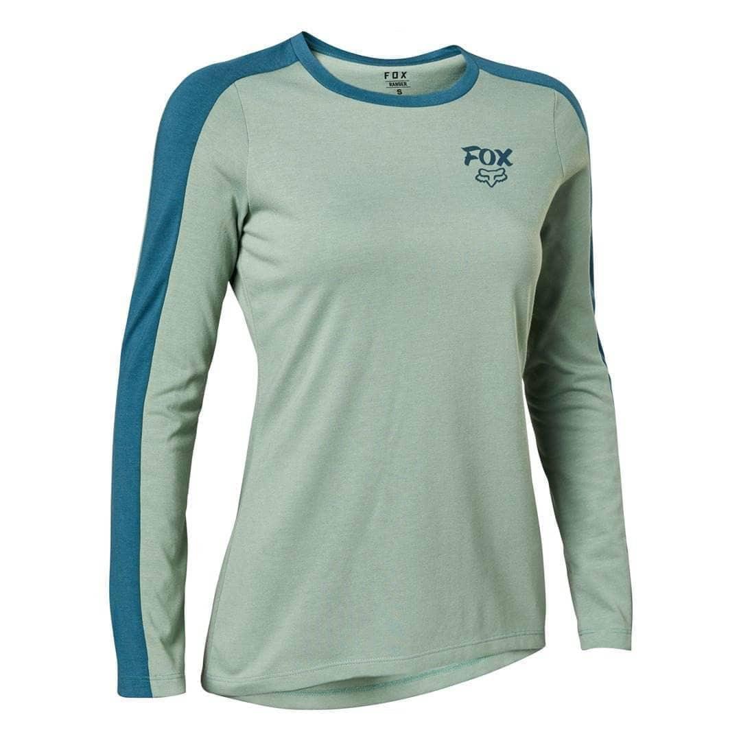 Fox Racing Women's Ranger DRIRELEASE Mid LS Jersey Sage / XS Apparel - Clothing - Women's Jerseys - Mountain