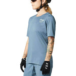 Fox Racing Women's Ranger SS Jersey Matte Blue / XS Apparel - Clothing - Women's Jerseys - Mountain