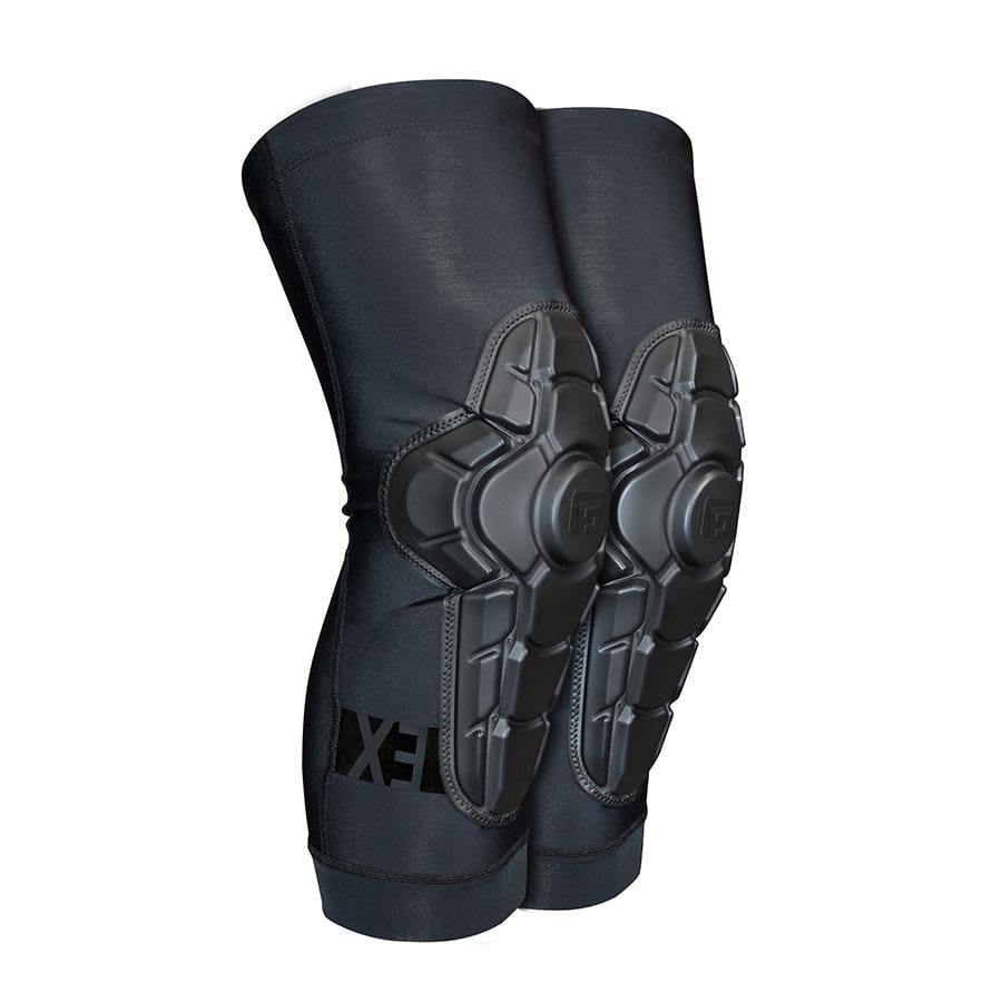 G-Form Pro-X3 Knee/Shin Guard Pro-X3, Knee Guard, Matte Black, L, Pair Knee Guards