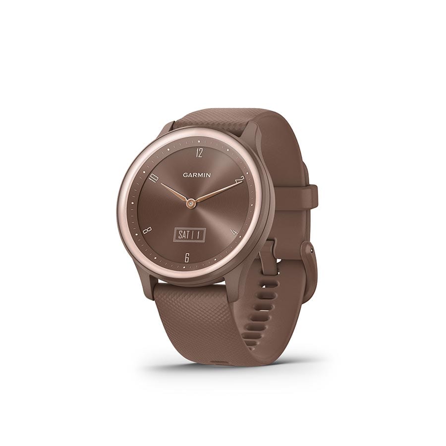 Garmin Vivomove Sport Cocoa, Wristband: Cocoa - Silicone Watches