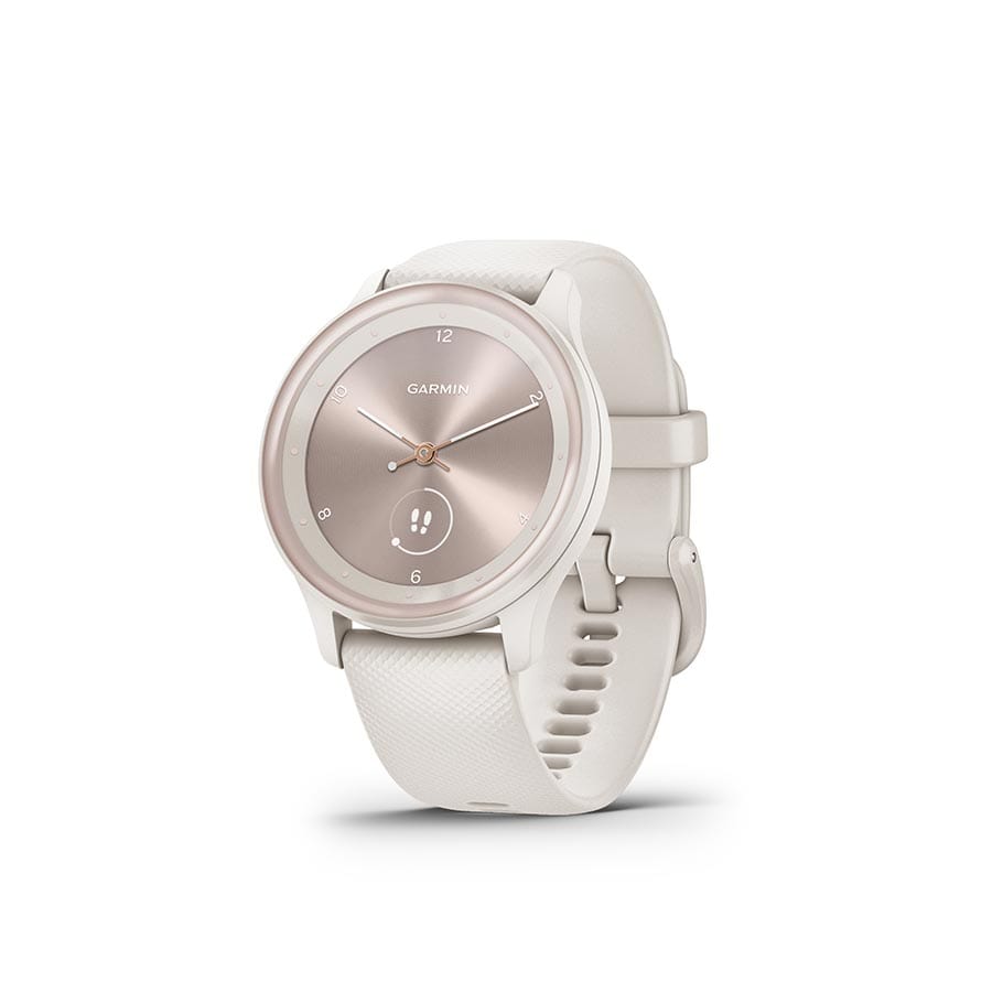 Garmin Vivomove Sport Ivory, Wristband: Ivory - Silicone Watches