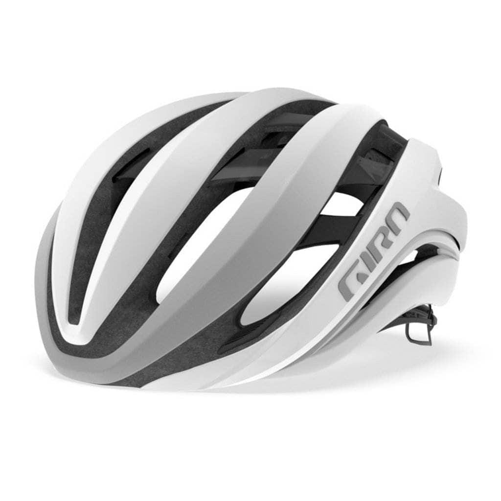 Giro Aether Spherical Mips Helmet Matte White/Silver / Small Apparel - Apparel Accessories - Helmets - Road
