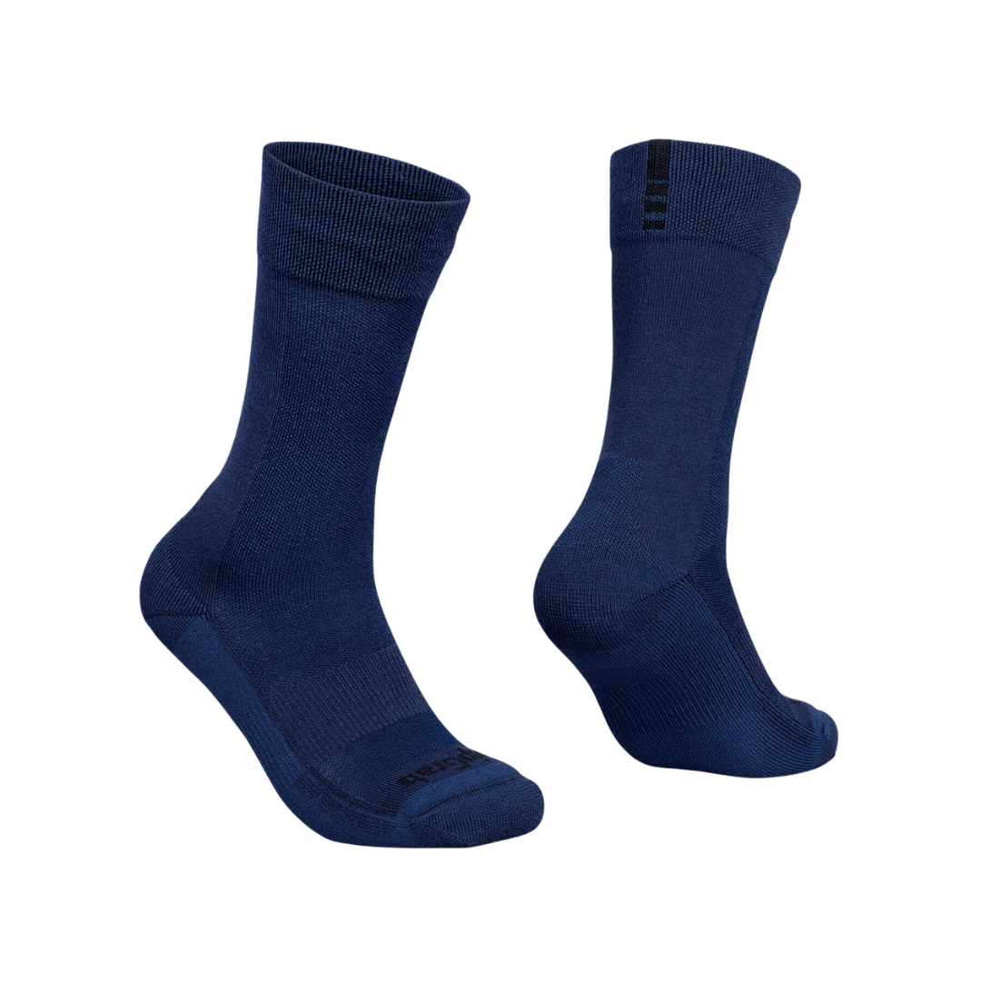 GripGrab Alpine Merino High Cut Winter Socks Navy / Small Apparel - Clothing - Socks
