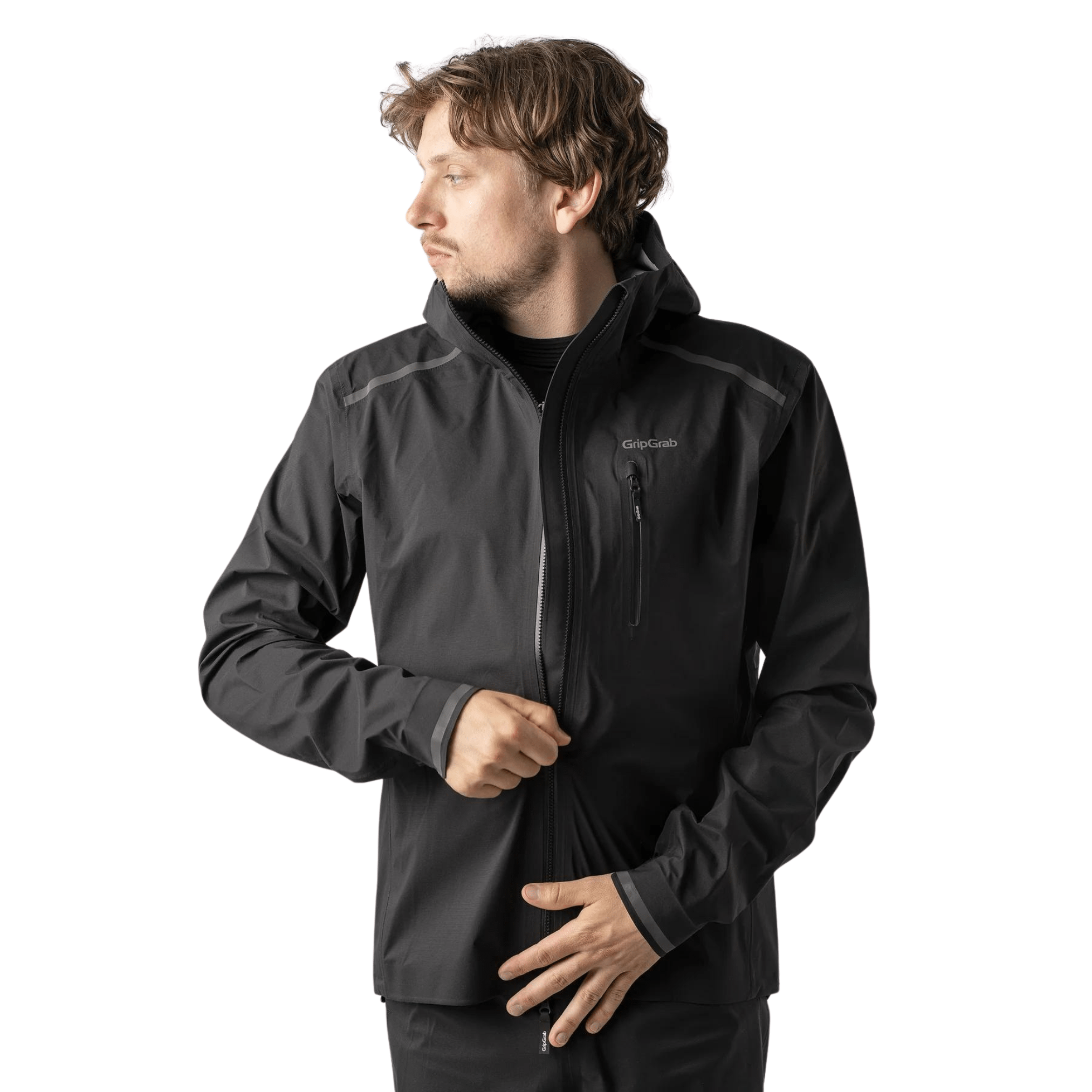 GripGrab ElementShield Waterproof Lightweight Rain Jacket Apparel - Clothing - Men's Jackets - Road