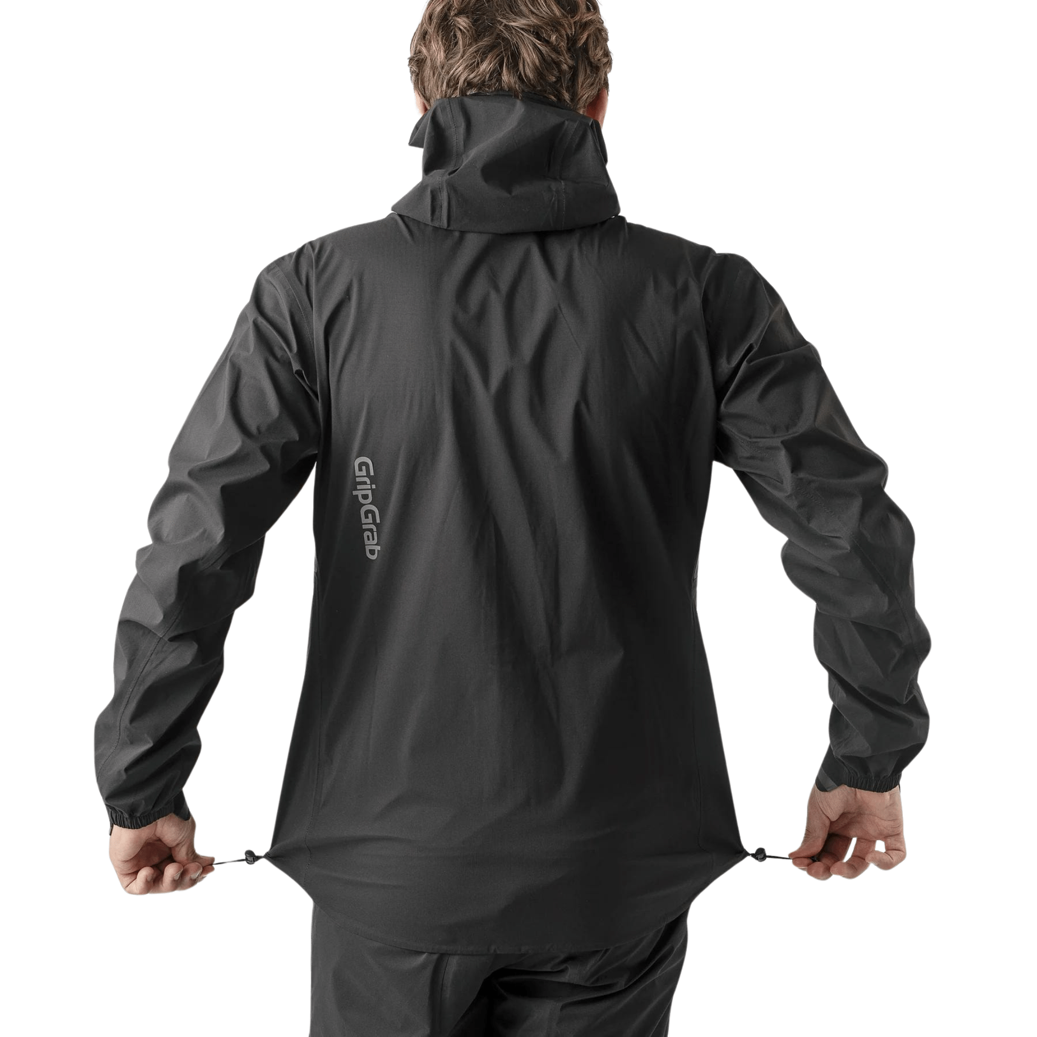 GripGrab ElementShield Waterproof Lightweight Rain Jacket Black XL